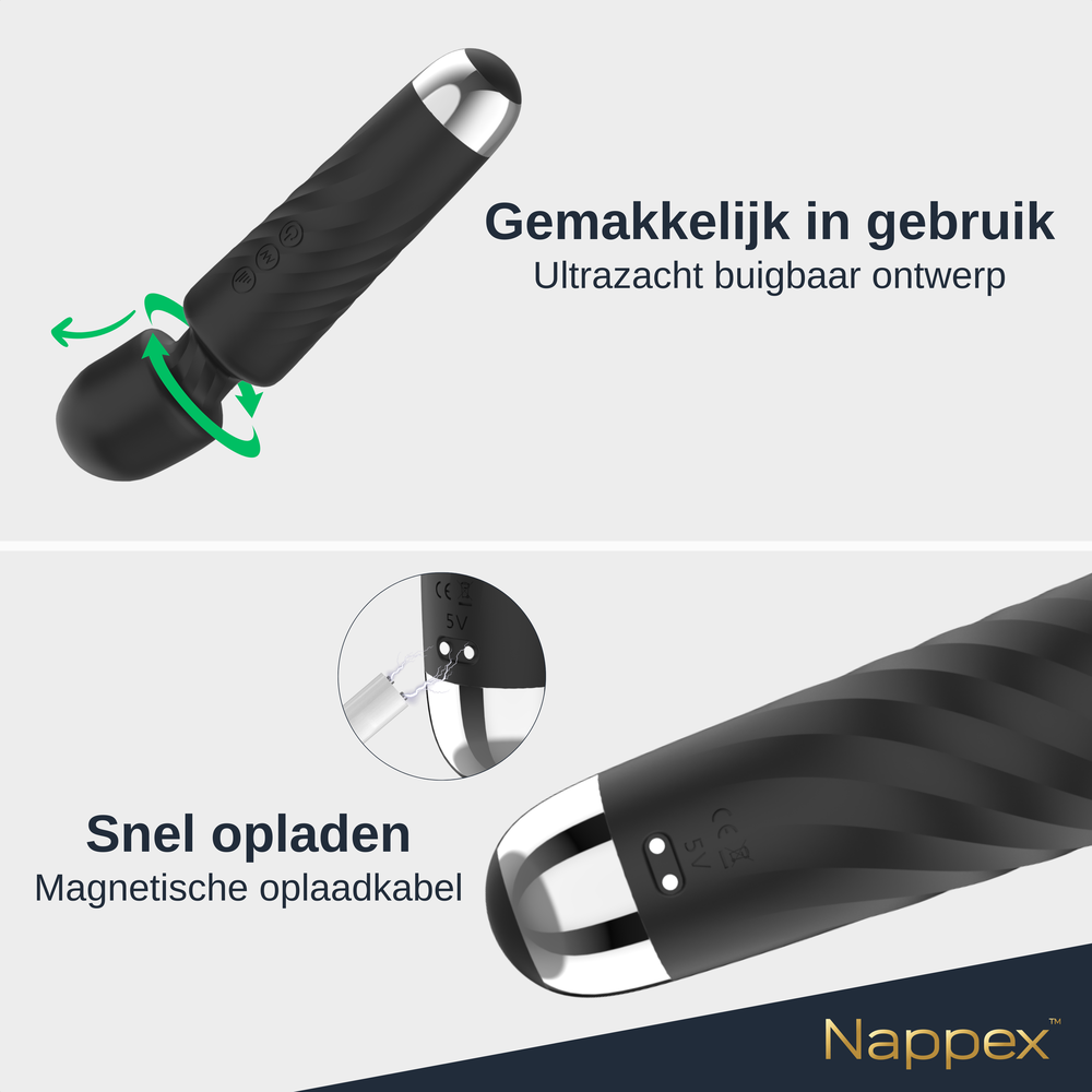 Nappex Nappex™ 212 Wand - Wand Vibrator Sex Toys Nappex Nappex™ 212 Wand - Wand Vibrator Sex Toys