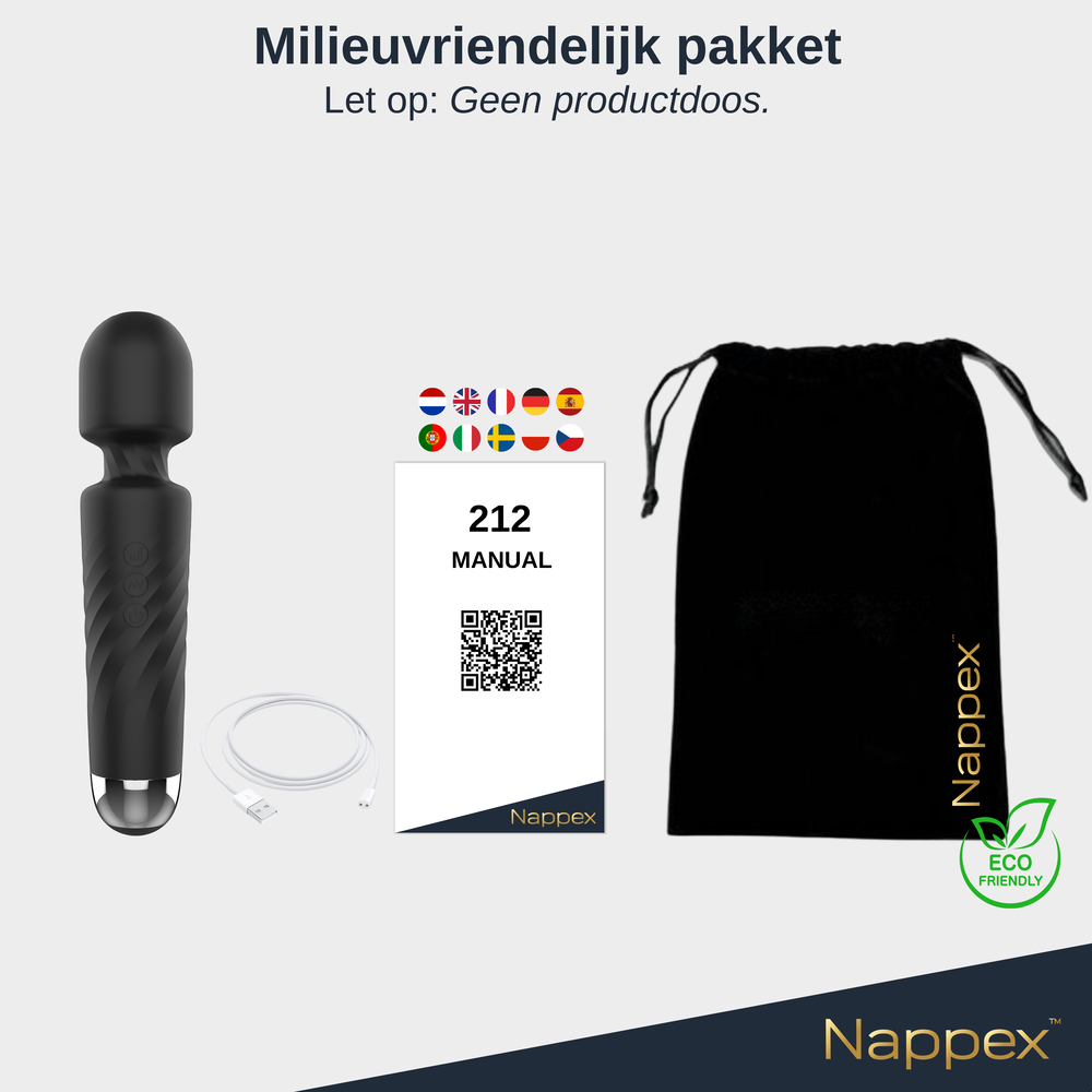 Nappex Nappex™ 212 Wand - Wand Vibrator Sex Toys Nappex Nappex™ 212 Wand - Wand Vibrator Sex Toys