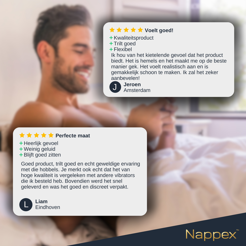 Nappex  Nappex™ Tambo - Prostaat vibrators - Vibrator Sex Toys Mannen Nappex  Nappex™ Tambo - Prostaat vibrators - Vibrator Sex Toys Mannen