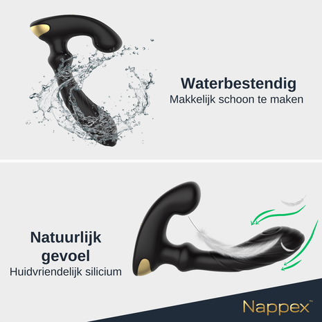 Nappex  Nappex™ Tambo - Prostaat vibrators - Vibrator Sex Toys Mannen Nappex  Nappex™ Tambo - Prostaat vibrators - Vibrator Sex Toys Mannen