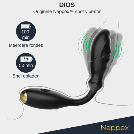 Nappex Vibrators - Nappex™ Dios - Vibrators Sex Toys voor Mannen en Vrouwen