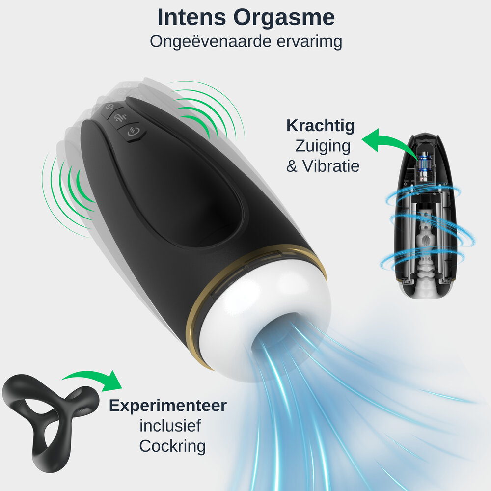 Nappex Masturbator - Nappex™ Branco - Pocket Pussy Vibrators Sex toys - Zwart Nappex Masturbator - Nappex™ Branco - Pocket Pussy Vibrators Sex toys - Zwart