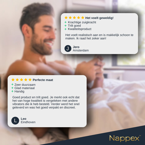 Nappex Masturbator - Nappex™ Branco - Pocket Pussy Vibrators Sex toys - Wit Nappex Masturbator - Nappex™ Branco - Pocket Pussy Vibrators Sex toys - Wit