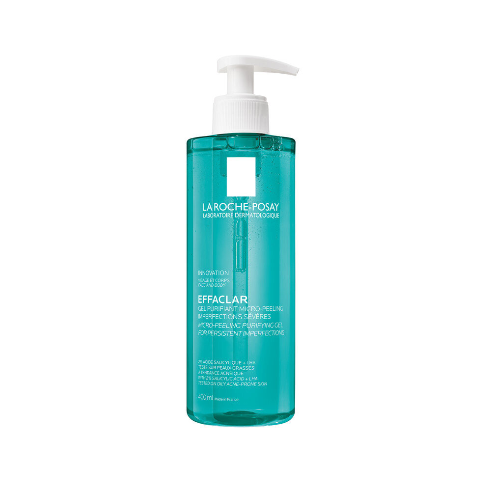 La Roche Posay La Roche Posay EFFACLAR Zuiverende Micro-Peeling Gel 400 ml La Roche Posay La Roche Posay EFFACLAR Zuiverende Micro-Peeling Gel 400 ml