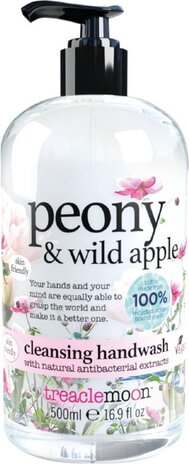 Treaclemoon treacle moon -peony and wild apple cleansing hand wash 500 ml Treaclemoon treacle moon -peony and wild apple cleansing hand wash 500 ml