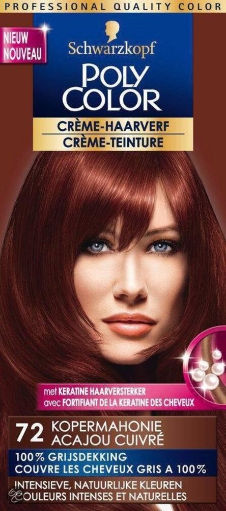 Schwarzkopf schwarzkopf creme-haarverf nr 72 koppermahonie Schwarzkopf schwarzkopf creme-haarverf nr 72 koppermahonie