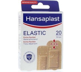 Hansaplast Hansaplast Pleisters – Elastic 20 strips Hansaplast Hansaplast Pleisters – Elastic 20 strips