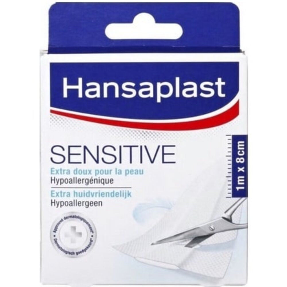 Hansaplast Hansaplast Pleisters – Sensitive 1m x 8cm