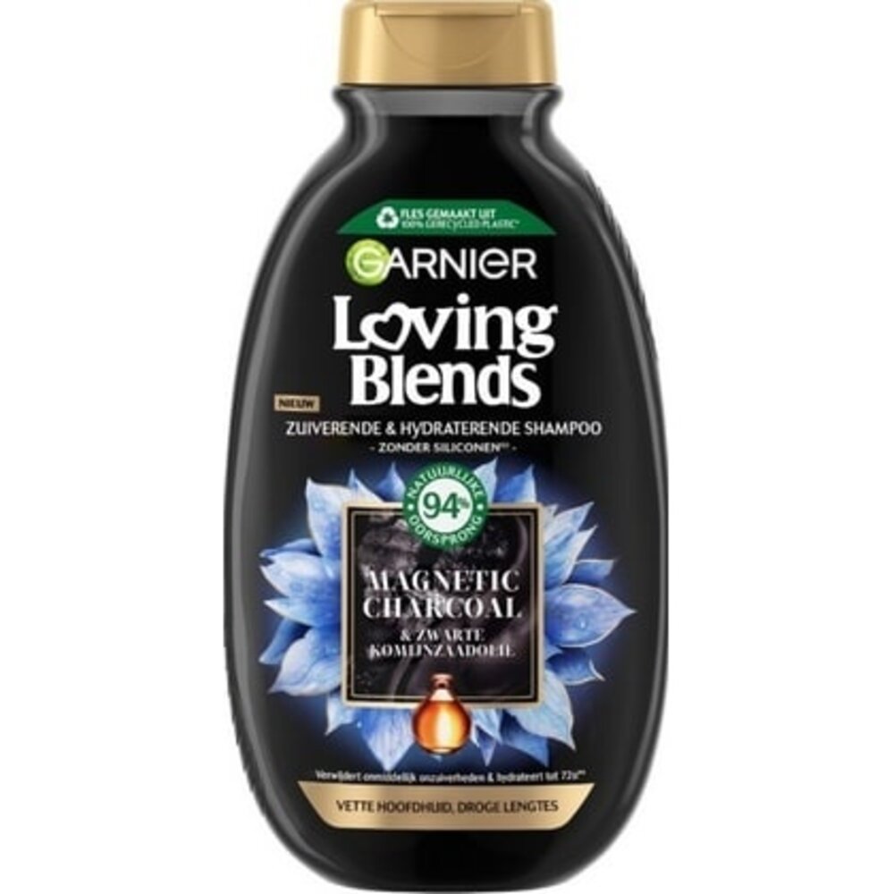 Garnier Garnier Shampoo Loving Blends – Charcoal 300ml