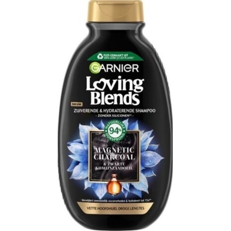 Garnier Garnier Shampoo Loving Blends – Charcoal 300ml