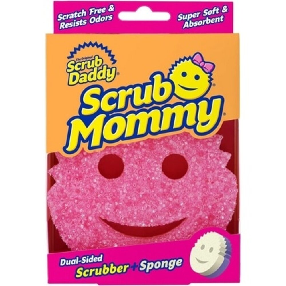 Scrub Daddy Scrub Daddy – Scrub Mommy Krasvrije Spons Dubbelzijdig Roze Scrub Daddy Scrub Daddy – Scrub Mommy Krasvrije Spons Dubbelzijdig Roze