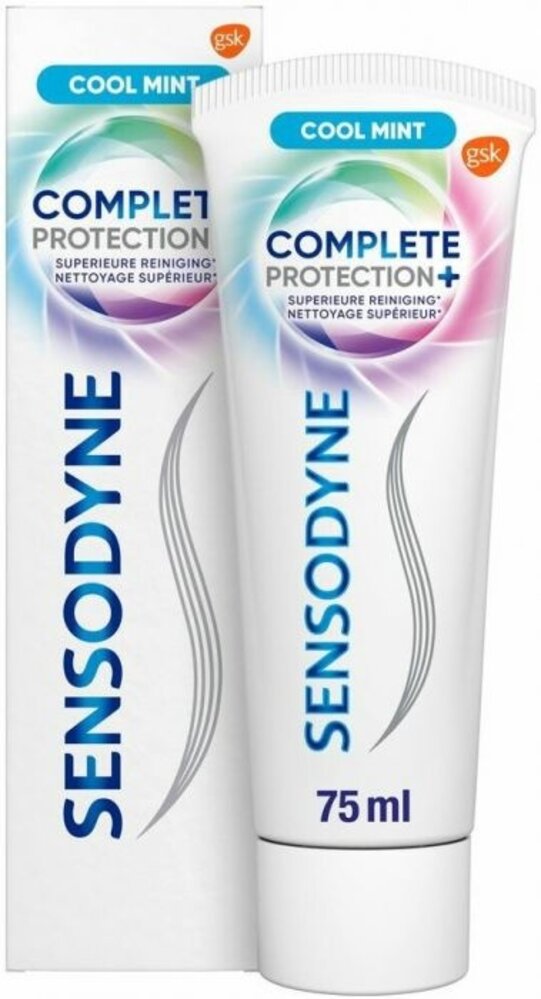 Sensodyne Sensodyne Complete Protection + Cool Mint tandpasta 75 ml Sensodyne Sensodyne Complete Protection + Cool Mint tandpasta 75 ml