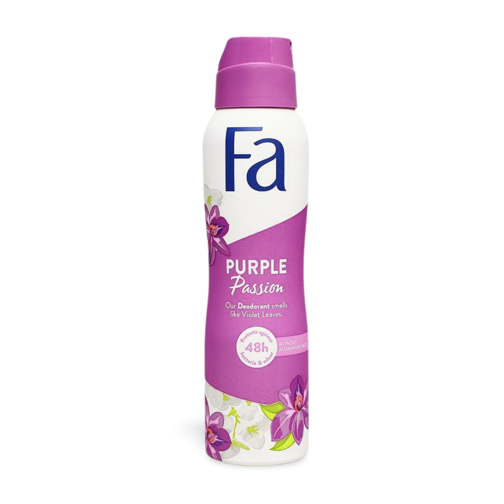 Fa Fa Deodorant Deospray - Purple Passion 150 ml Fa Fa Deodorant Deospray - Purple Passion 150 ml
