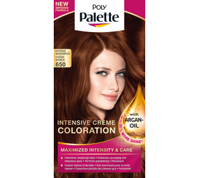 Schwarzkopf Schwarzkopf  Cremekleuring - Poly Palette 650 Kastanje Midden Bruin