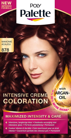 Schwarzkopf Schwarzkopf  Cremekleuring - Poly Palette 878 Mahonie Schwarzkopf Schwarzkopf  Cremekleuring - Poly Palette 878 Mahonie