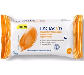 Lactacyd Lactacyd Intiem Tissues - Verzorg 15 Stuks Lactacyd Lactacyd Intiem Tissues - Verzorg 15 Stuks