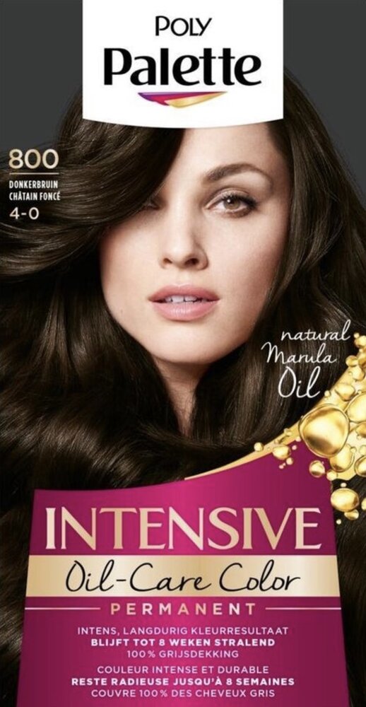 Schwarzkopf Schwarzkopf Poly Palette Haarverf - 800 Donkerbruin Schwarzkopf Schwarzkopf Poly Palette Haarverf - 800 Donkerbruin