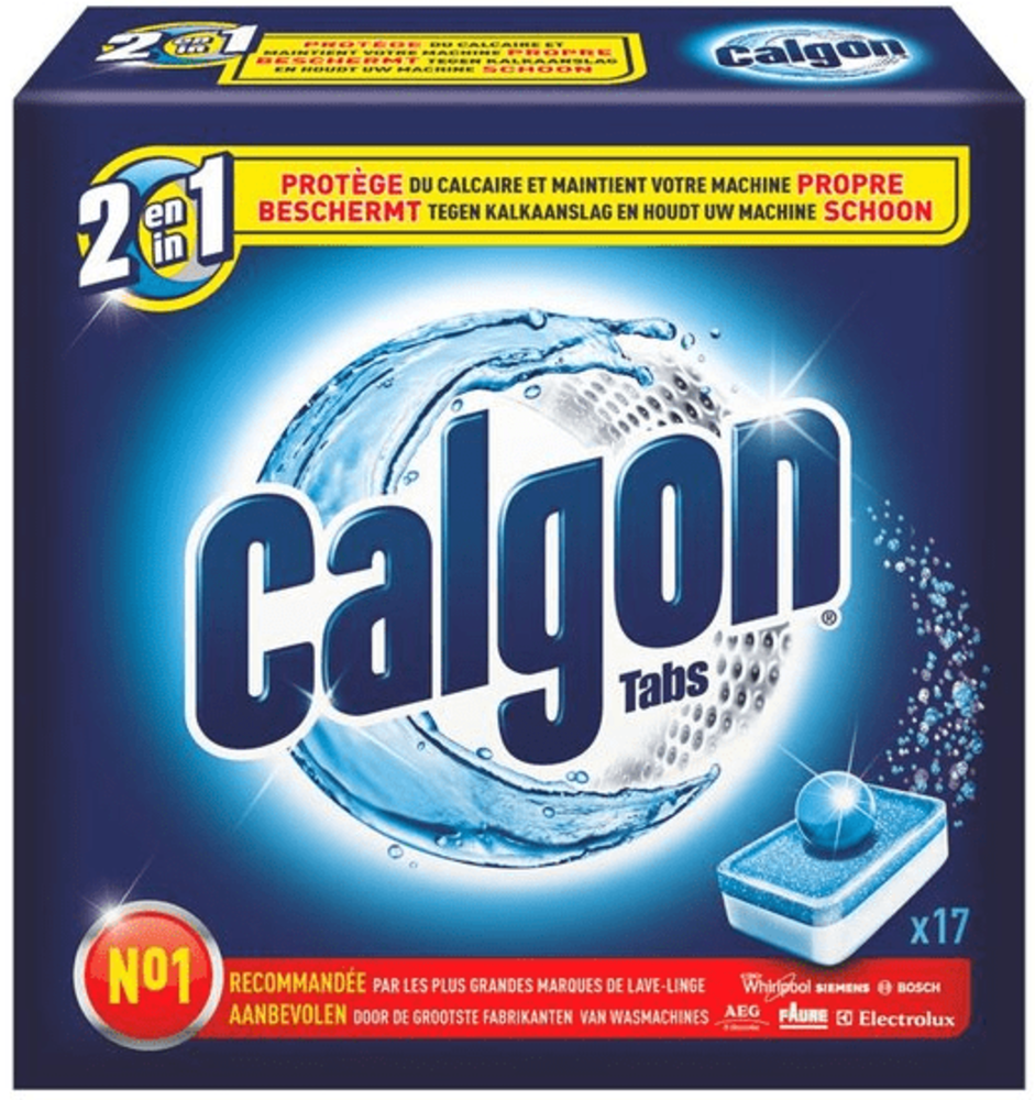 Calgon Calgon 2 in 1 Vaatwas Tabs - 17 stuks Calgon Calgon 2 in 1 Vaatwas Tabs - 17 stuks