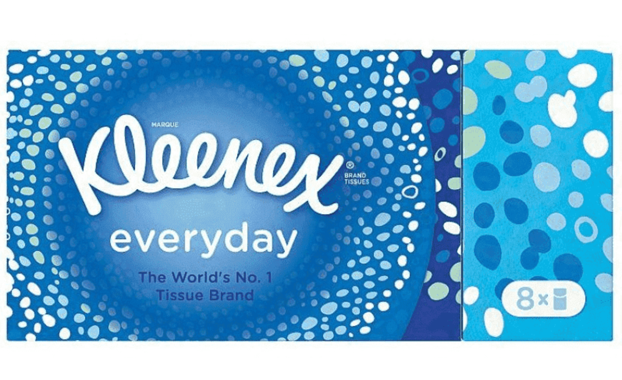 Kleenex Kleenex Zakdoekjes - Everyday 8-pak Kleenex Kleenex Zakdoekjes - Everyday 8-pak