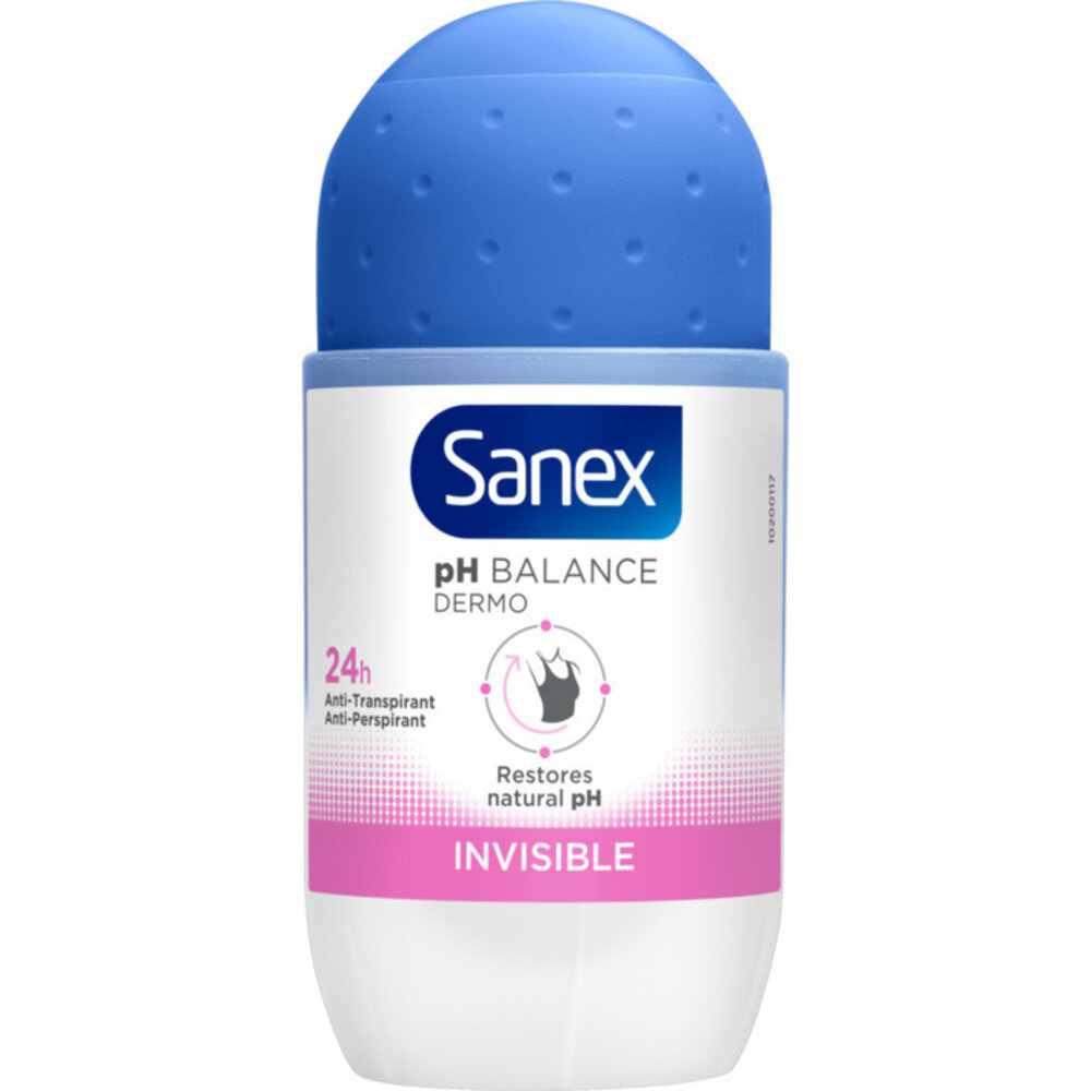Sanex Sanex Deoroller - Dermo Invisible Women 50 ml Sanex Sanex Deoroller - Dermo Invisible Women 50 ml
