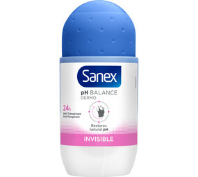 Sanex Sanex Deoroller - Dermo Invisible Women 50 ml Sanex Sanex Deoroller - Dermo Invisible Women 50 ml