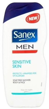 Sanex Sanex Douchegel For Men - Sensitive 250 ml Sanex Sanex Douchegel For Men - Sensitive 250 ml