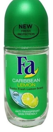 Fa Fa Deo Roll-on - Caribbean Lemon - 50 ml. Fa Fa Deo Roll-on - Caribbean Lemon - 50 ml.