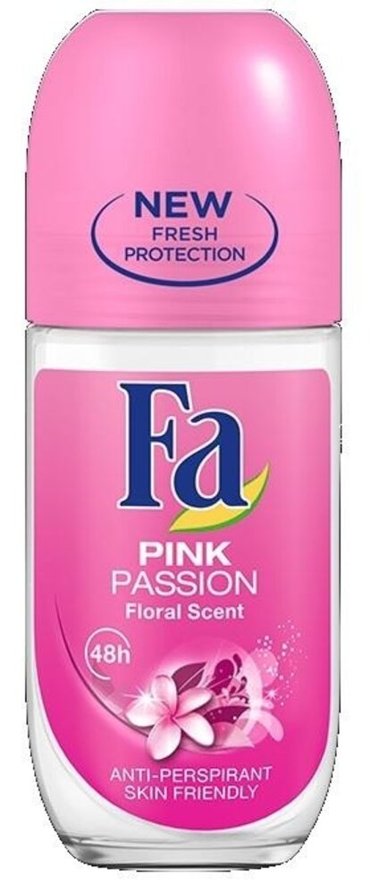 Fa Fa Deo Roll-on Women - Pink Passion - 50 ml Fa Fa Deo Roll-on Women - Pink Passion - 50 ml