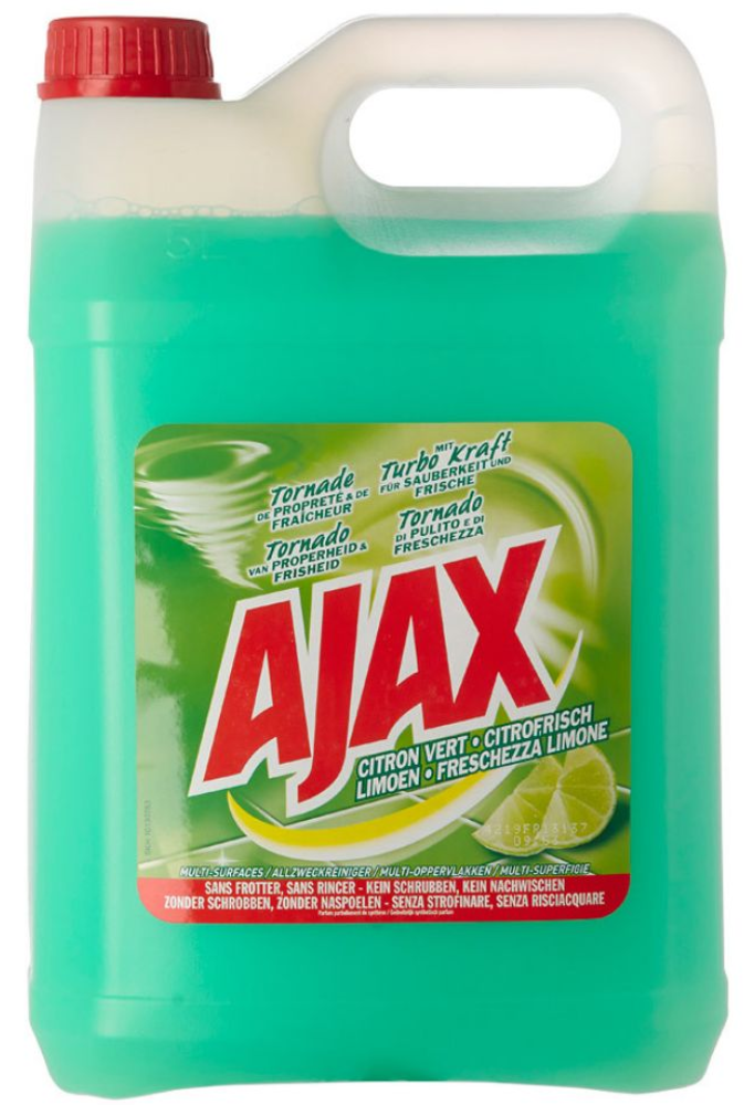 Ajax Ajax Allesreiniger Limoen Fris - 5 Liter Ajax Ajax Allesreiniger Limoen Fris - 5 Liter