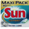 Sun Sun All In 1 Vaatwastabletten Expert Extra Shine - 40 stuks Sun Sun All In 1 Vaatwastabletten Expert Extra Shine - 40 stuks
