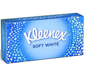 Kleenex Kleenex Doos Zakdoeken / Tissues Soft White - 70 Stuks Kleenex Kleenex Doos Zakdoeken / Tissues Soft White - 70 Stuks