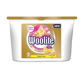 Woolite Woolite Pro Care Wasmiddel Wascapsules - 18 Wasbeurten Woolite Woolite Pro Care Wasmiddel Wascapsules - 18 Wasbeurten