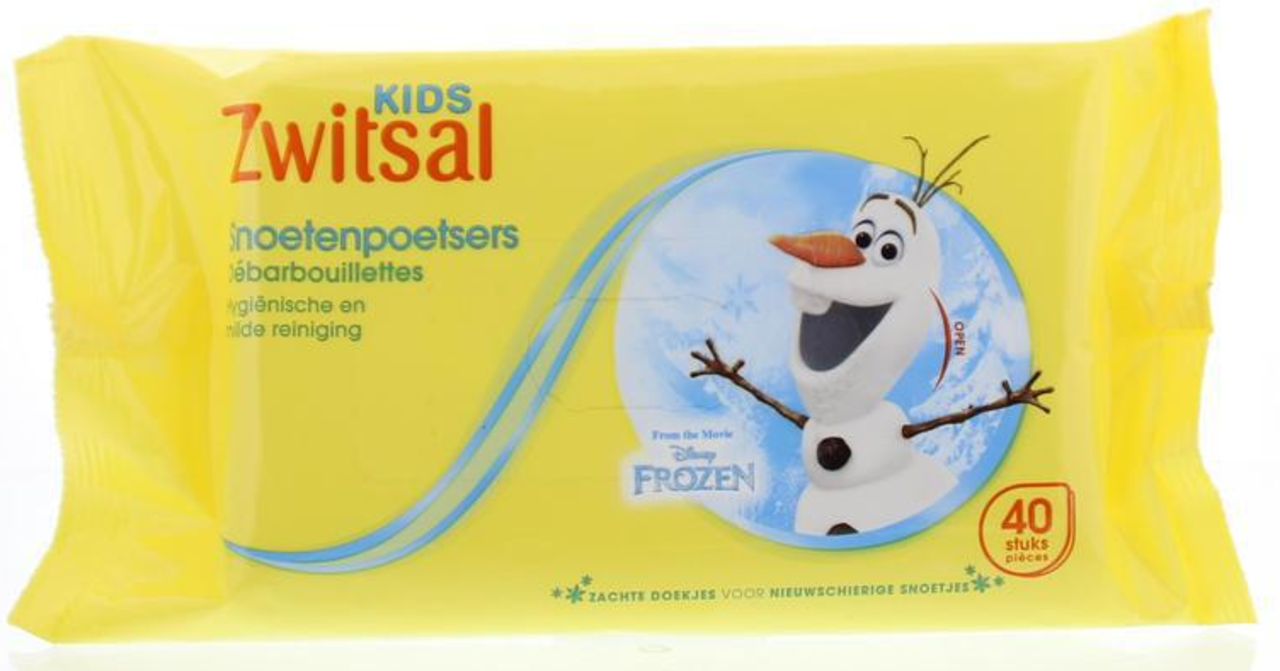 Zwitsal Zwitsal Snoetenpoetsers  - 40 stuks Zwitsal Zwitsal Snoetenpoetsers  - 40 stuks