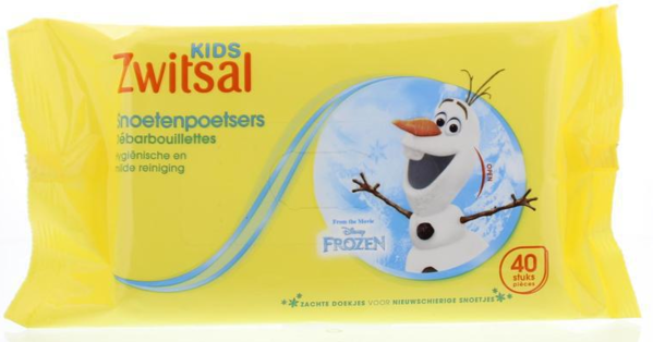 Zwitsal Zwitsal Snoetenpoetsers  - 40 stuks Zwitsal Zwitsal Snoetenpoetsers  - 40 stuks
