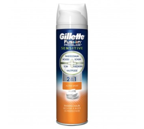 Gillette Gillette Fusion Proglide Scheerschuim Active Sport 2 in 1 - 250 ml Gillette Gillette Fusion Proglide Scheerschuim Active Sport 2 in 1 - 250 ml