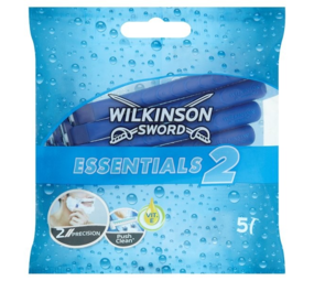 Wilkinson Wilkinson Sword Scheermesjes Essentials 2 Men - 5 Stuks Wilkinson Wilkinson Sword Scheermesjes Essentials 2 Men - 5 Stuks