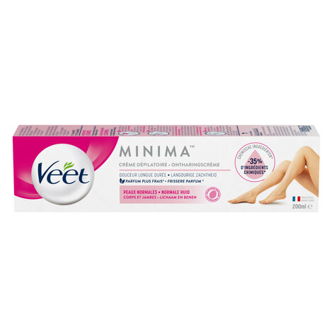 Veet Veet Minima Ontharingscrème Normale Huid - 200 ml