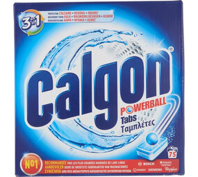 Calgon Calgon Calgon Acticlean 3 in 1 Tabs - 75 stuks Calgon Calgon Calgon Acticlean 3 in 1 Tabs - 75 stuks