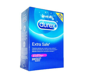 Durex Durex Condooms - Originals Extra Safe 20 stuks Durex Durex Condooms - Originals Extra Safe 20 stuks