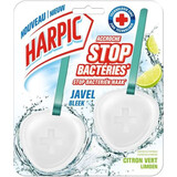 Harpic Harpic Toiletblok Bleek Stop Bacteriën - 2 Stuks Harpic Harpic Toiletblok Bleek Stop Bacteriën - 2 Stuks