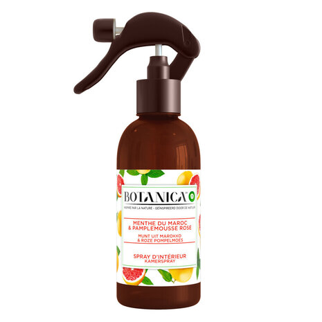 Airwick Airwick Botanica Kamerspray Marokkaanse Munt & Roze Pompelmoes - 236 ml. Airwick Airwick Botanica Kamerspray Marokkaanse Munt & Roze Pompelmoes - 236 ml.