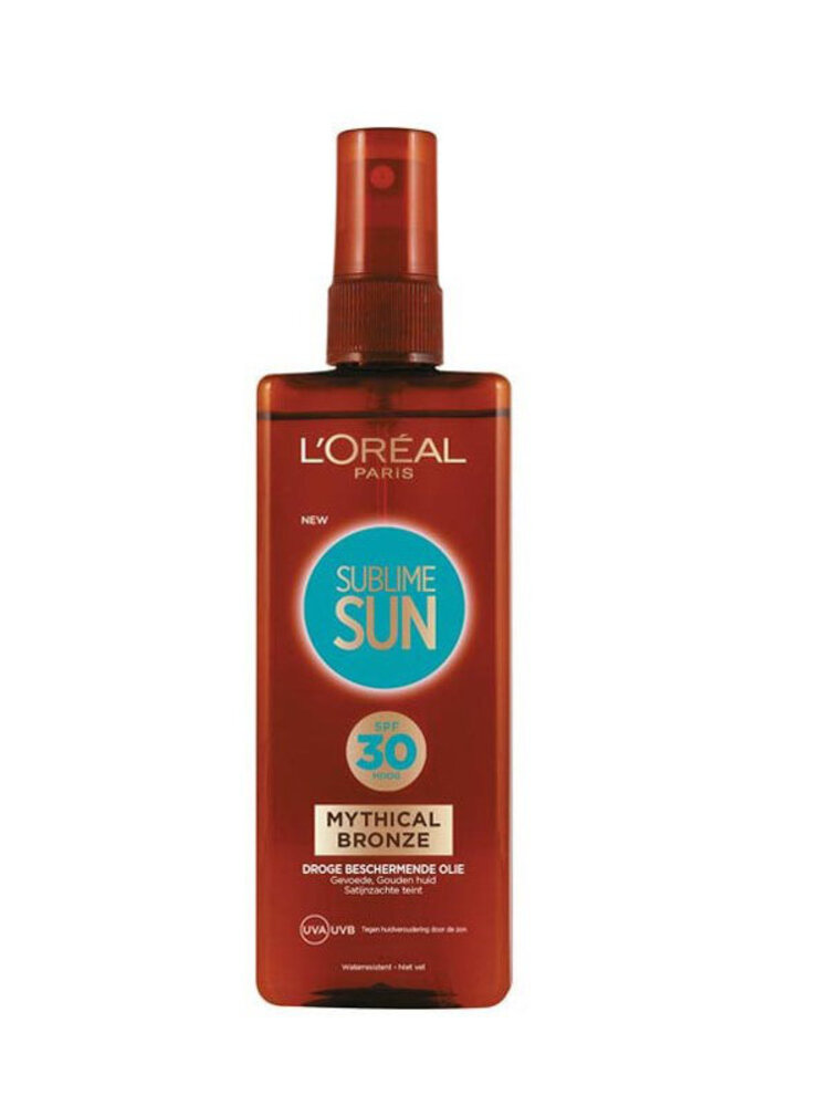 Loreal L'Oreal Paris Zonnebrand Sublime Sun Mythical Bronze Oil SPF30 - 150 ml Loreal L'Oreal Paris Zonnebrand Sublime Sun Mythical Bronze Oil SPF30 - 150 ml