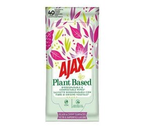 Ajax Ajax Glasdoekjes - 40 stuks Ajax Ajax Glasdoekjes - 40 stuks