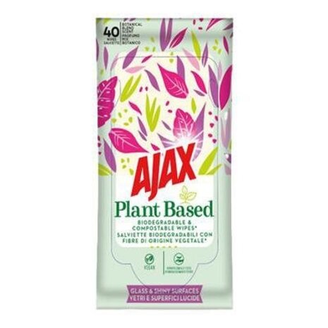 Ajax Ajax Glasdoekjes - 40 stuks Ajax Ajax Glasdoekjes - 40 stuks