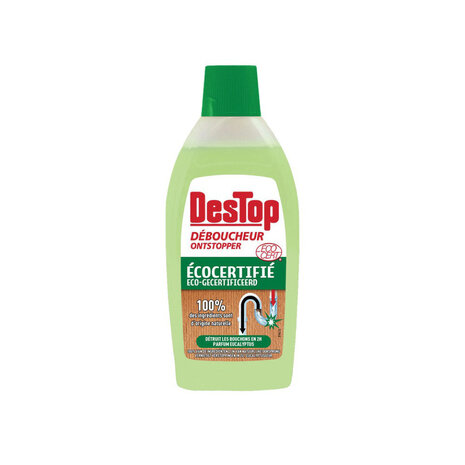 Destop Destop Ontstopper Eco-Gecertificeerd - 500 ml Destop Destop Ontstopper Eco-Gecertificeerd - 500 ml
