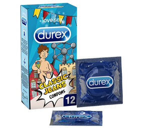 Durex Durex Condooms Classic Jeans - 12 stuks Durex Durex Condooms Classic Jeans - 12 stuks