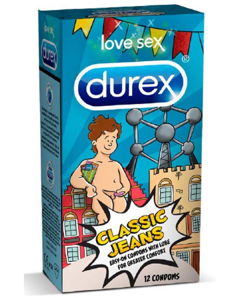 Durex Durex Condooms Classic Jeans - 12 stuks Durex Durex Condooms Classic Jeans - 12 stuks