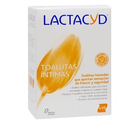 Lactacyd Lactacyd Intieme Doekjes - 10 stuks Lactacyd Lactacyd Intieme Doekjes - 10 stuks