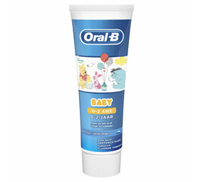 Oral B Oral-B Baby Tandpasta 0-2 Jaar - 75 ml Oral B Oral-B Baby Tandpasta 0-2 Jaar - 75 ml