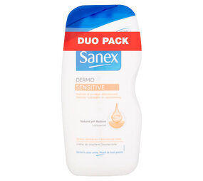 Sanex Sanex Douchegel Dermo Sensitive Duo Pack - 1 Liter